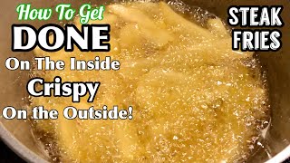 HOW TO FRY FROZEN FRENCH FRIES TO CRISPY GOODNESS 🍟 [upl. by Mattson]