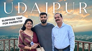 UDAIPUR SURPRISE TRIP WITH FAMILY 🤍 MrMNV [upl. by Tomasz]