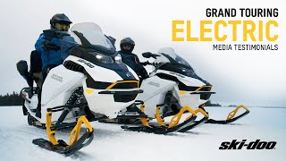 2024 SkiDoo Grand Touring Electric First Ride Reviews [upl. by Gayn]