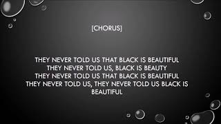 Black is Beautiful by Chronixx lyrics [upl. by Aicirtap]