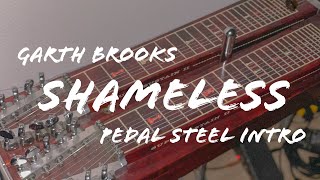 Garth Brooks  Shameless Pedal Steel Intro [upl. by Nosecyrb]