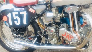 TriJAP SPECIAL Youngs Motorcycle amp Mk1 EMC StartUp amp RevUp at KEMPTON PARK Autojumble Bike Show [upl. by Lindahl]