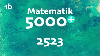 Matematik 5000 1b 2523 [upl. by Lissner]