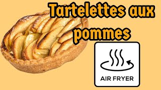 tarteauxpommes airfryer recettefacile recette recipe cooking food foodlover [upl. by Azilem]