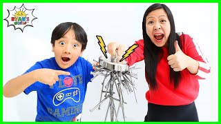 Learn about Magnets and Magnetism for kids Educational Video with Ryans World [upl. by Atiugram]