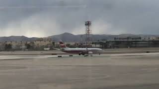 American Airlines 737800 in TWA livery departing Las Vegas [upl. by Kong12]