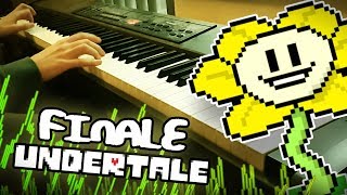 UNDERTALE  FINALE Floweys 2nd Theme  Piano Solo [upl. by Gilbye]