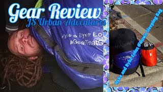 HYKE AND BYKE SLEEPING BAG REVIEWMENS EOLUS 0° 800 FP GOOSE DOWN MUMMY BAG [upl. by Leuas]