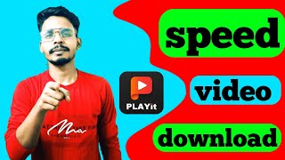 playit se movie download speed kaise kare  Playit download speed problem [upl. by Hazeefah867]