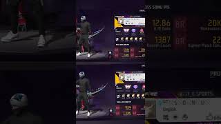 free fire ki amazing twin ID freefire garenafreefire youtubeshort viral shortsfeed shorts [upl. by Black920]