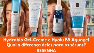 Hyalu B5 Aquagel FPS30 e Hydrabio GelCreme resenha [upl. by Garlinda554]