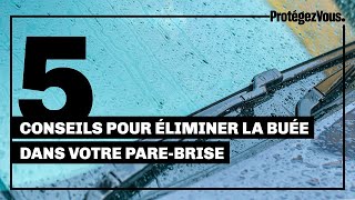 Éliminer la buée dans votre parebrise [upl. by Aisha]