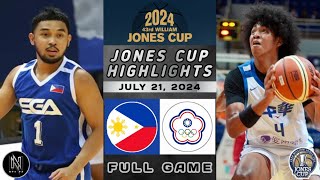 JONES CUP HIGHLIGHTS PHILIPPINES VS ROCA FINALS JULY 21 2024 [upl. by Elleneg]