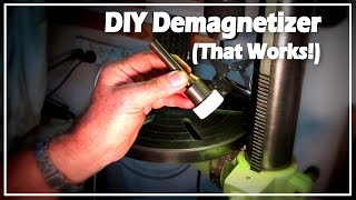 DIY Demagnetizer Tool That Works [upl. by Buckels]