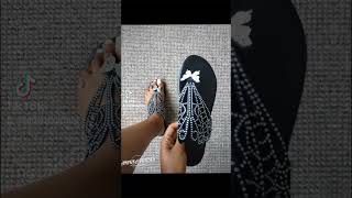 Product Review  sandals review rhinestones butterfly pretty toes tiktokmademebuyit short [upl. by Assirahc]