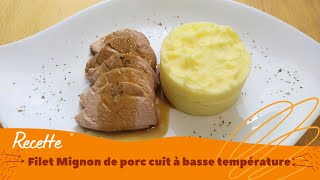 Filet mignon de porc cuit à basse température [upl. by Nostets]