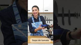 shorts Sopa de Tomates 🍅 Cremosa en freidoradeaire cosoridualblaze [upl. by Ardnoet]