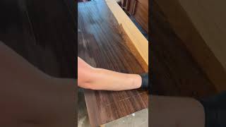 Vinegar  steel wool  DIY wood stain Easy cheap alternative for staining diy woodworking [upl. by Berlauda]