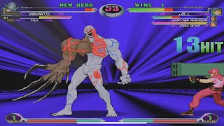 MARVEL VS CAPCOM FIGHTING COLLECTION MARVEL VS CAPCOM 2 RANKED MATCHES ON PLAYSTATION 5 2 [upl. by Sukey689]