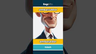 🇬🇧🇵🇱 ambassador  ambasador  learn English  Uczmy się angielskiego [upl. by Deb163]