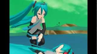 MMD Mikus Epiphany DBZ Parody [upl. by Zurheide]