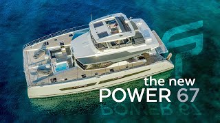 Power 67 a luxury power catamaran amp a true experience of refinement by Fountaine Pajot [upl. by Josefina583]