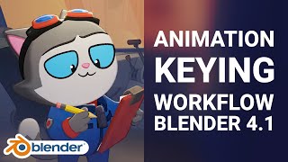 Keying Animation Updates in Blender 41 [upl. by Winters]