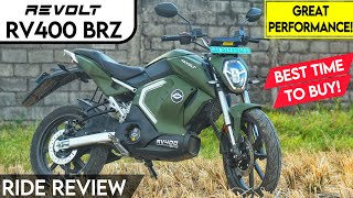 Revolt RV400 BRZ Review  Great Performance  Best Time To Buy [upl. by Yalhsa]