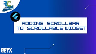 Adding Scrollbar to Scrollable Widget in Flutter  Flutter  GetX [upl. by Levitus478]