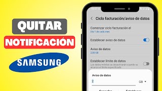 📶❌ Como QUITAR la NOTIFICACIÓN de ADVERTENCIA de DATOS en SAMSUNG FÁCIL y RÁPIDO [upl. by Halas]