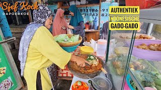 Authentiek Indonesische GadoGado  Streetfood Indonesië  Indonesische Keuken [upl. by Flemings576]