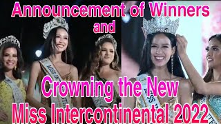 The Announcement of Winners and Crowning the NEW Miss Intercontinental 2022 [upl. by Tebasile]