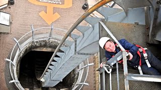 DON’T LOOK DOWN  Meet the World’s FIRST Dive Coaster  Oblivion at Alton Towers [upl. by Leong32]