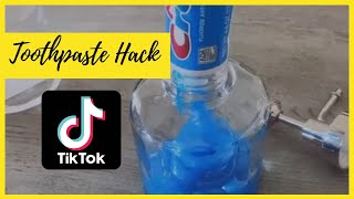 Toothpaste Pump Hack  TikTok Compilation [upl. by Bartlet555]