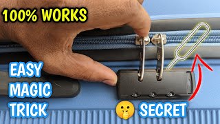 How To Unlock Forgotten Combination Lock password Very easy method [upl. by Allisirp]