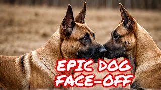 Malinois vs Ridgeback Dog Breed Showdown  Dog Fight  Dog Training [upl. by Itoyj]