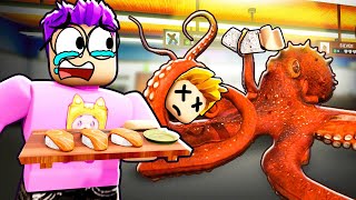 Can We Beat ROBLOX SCARY SUSHI SECRET ENDING [upl. by Sicular]