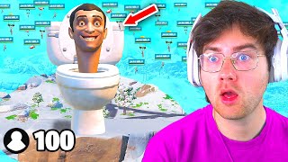 I Hosted a SKIBIDI TOILET Tournament in Fortnite why [upl. by Sidonnie192]