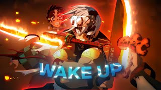 4K Tengen VS Gyutaro🔥 WAKE UP EditAMV [upl. by Nnaeirrac]