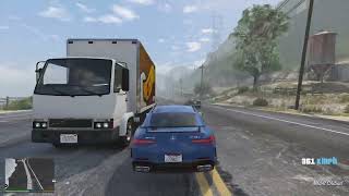 MERCEDES GT63S AMG  UNBREAKABLE AMG DRIVING LIKE ITS HIS LAST DAY MANY CRASHES 374 KMH  GTA V [upl. by Alyce]