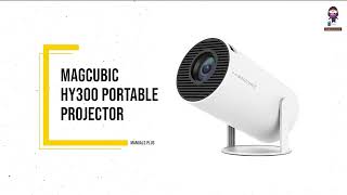 MAGCUBIC HY300 Portable Projector User Manual  Setup and Safety Instructions [upl. by Thalassa]