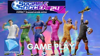 ⚽  SOCIABLE SOCCER 24  ⚽ ¦ PC GAME PLAY ¦  Arcade Football from Sensible Soccer Creator [upl. by Ciredor]