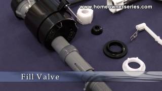 How to Fix a Toilet  Parts  Fill Valve [upl. by Nueoht924]