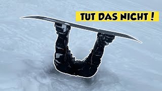 10 SNOWBOARD ANFÄNGER TIPPS  SO MEISTERST DU DIE ERSTEN TAGE [upl. by Aniala773]