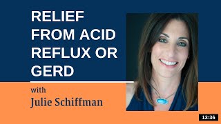 Relief from Reflux or GERD EFTtapping with Julie Schiffman [upl. by Ennoirb]