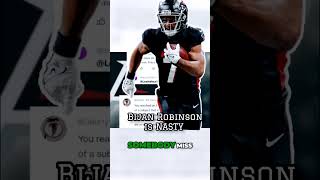 Why Bijan Robinsons Versatility is KEY to the Atlanta Falcons offense madmikenfl [upl. by Hatcher]