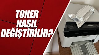 YAZICI TONERİ NASIL DEĞİŞTİRİLİR [upl. by Nnaeoj]