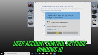 How to Change User Account Control Settings Windows 10 [upl. by Gildas486]