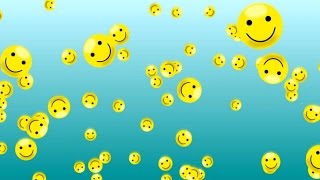 Free Happy Smiley Face Video Background  HD [upl. by Thoer]