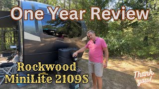 Travel Trailer Review  Rockwood Mini Lite 2109S [upl. by Kazmirci]